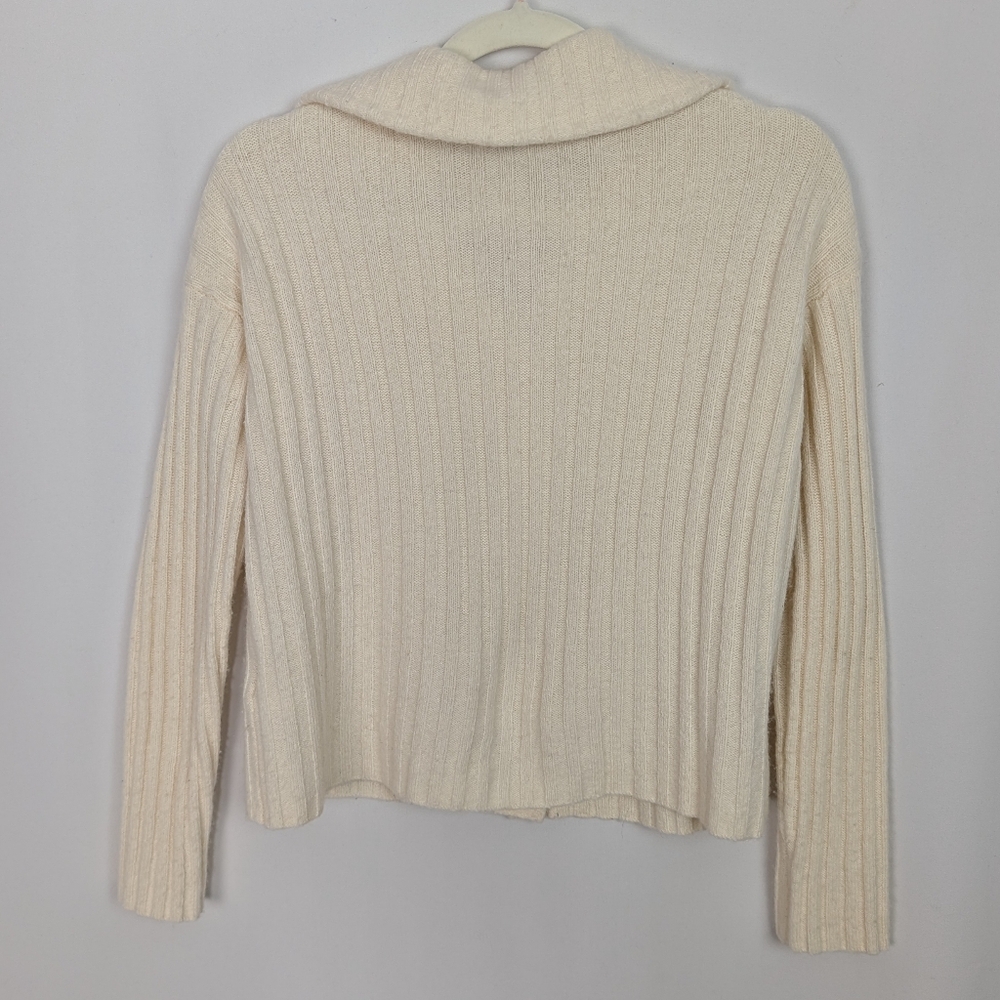 Madewell Ribbed Wool Cardigan Sweater - Picture 2 of 8